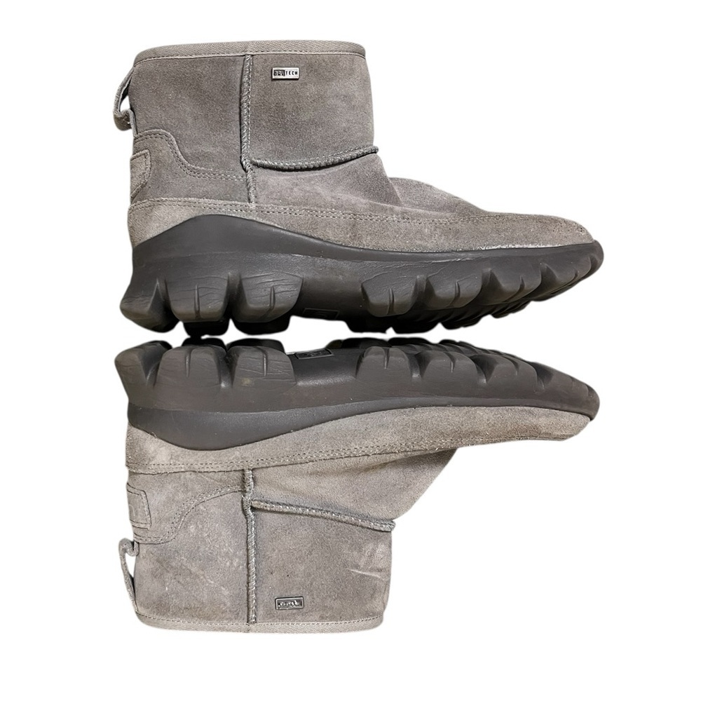 Ugg Palomar gray suede waterproof sneaker bootie - Picture 7 of 10